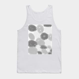 Grey Oyster Design Tank Top